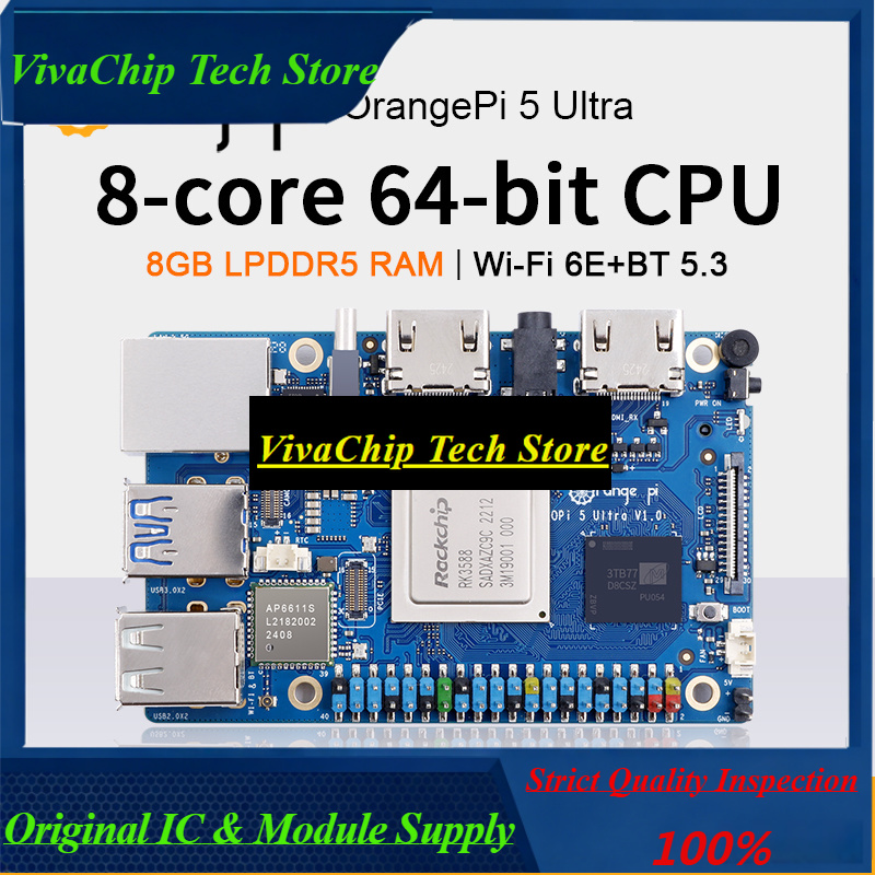 VivacpOrange Pi 5 Ultra 8GB Ra - Rk3588 Mini Pc Board recensie en prijs